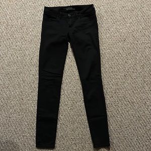 American Eagle black jegging